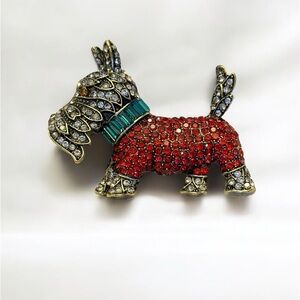 Scotty Dog Brooch